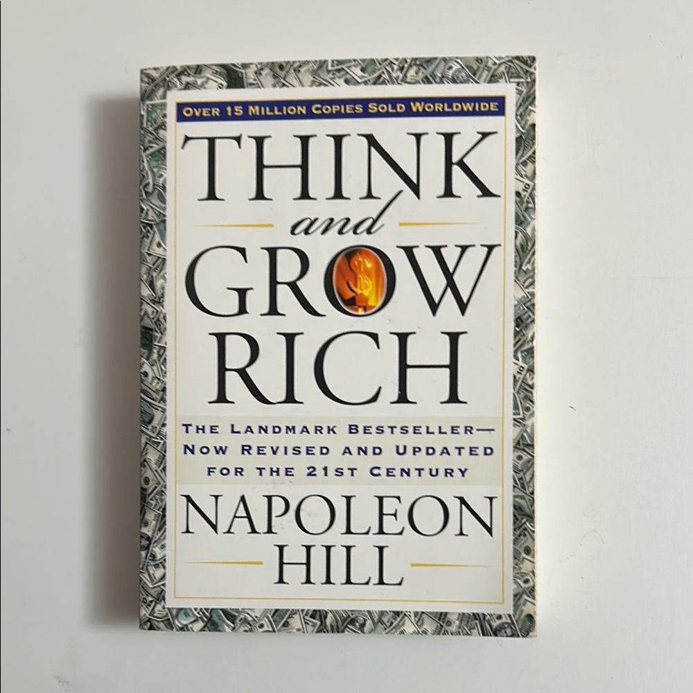 Think and Grow Rich Book by Napoleon Hill
